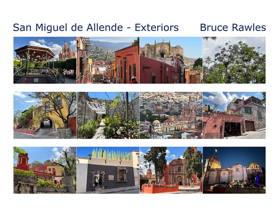 San Miguel de Allende, Mexico - exteriors - calendar cover